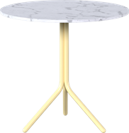 Banana Yellow Poseidon Cafe Table